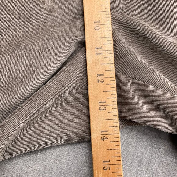 Jos A Bank Pants Men 42S Brown Corduroy Joseph Pleat‎  Classic Unhemmed NWT - Picture 7 of 12